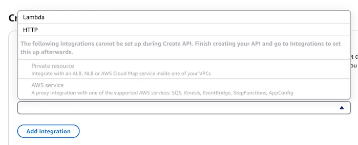 http integration options