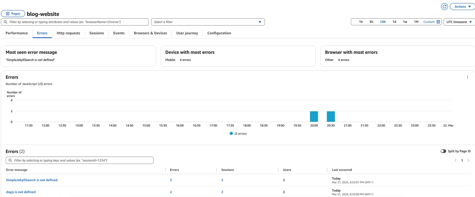 image of errors metrics